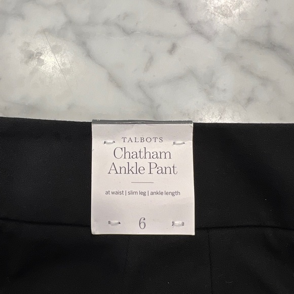TALBOTS CHATHAM ANKLE PANTS - Picture 3 of 4